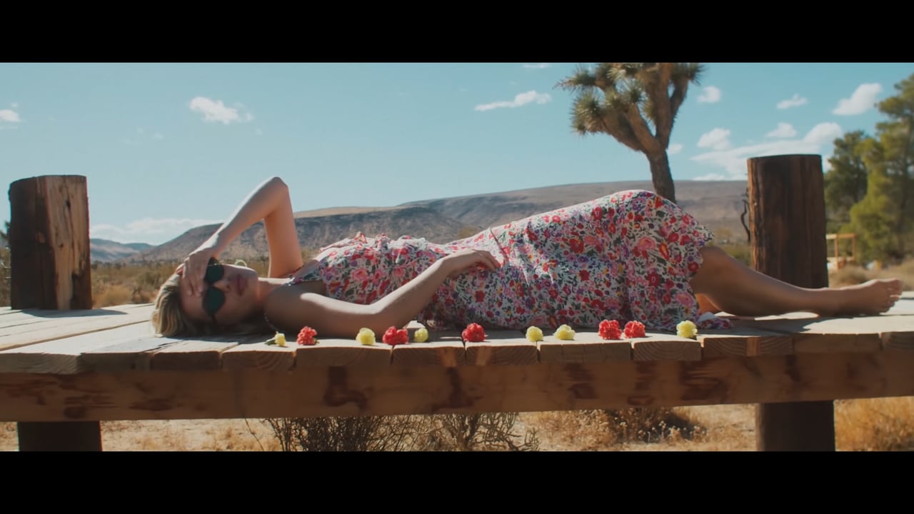 A scene from The Truffaut reel, filmed in the desert